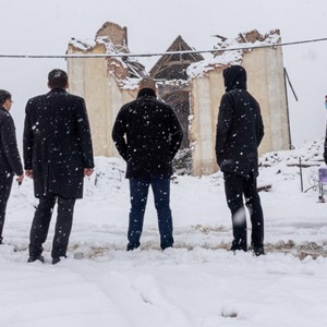 Bogoslovi Nadbiskupskog bogoslovnog sjemeništa u Zagrebu pohodili stradala područja Sisačke biskupije